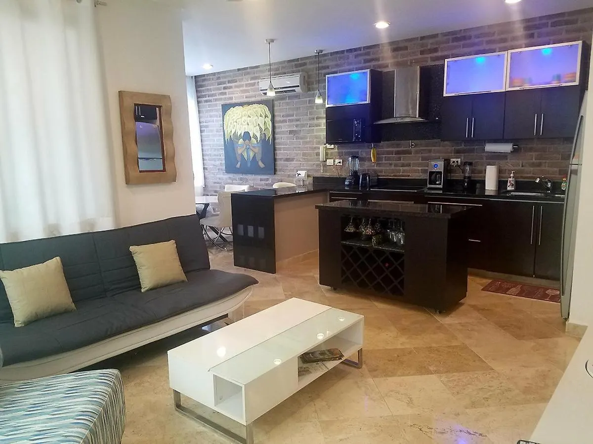 Stunning 1 Bedroom 1 Bathroom Modern Condo Few Blocks To The Beach And 5Th Avenue Playa del Carmen Hébergement de vacances
